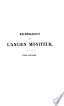 Réimpression de l'ancien Moniteur: Constituante