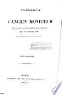 Réimpression de l'Ancien Moniteur