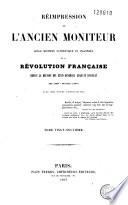 Réimpression de l'ancien Moniteur