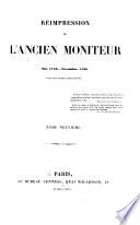 Réimpression de l'Ancien Moniteur