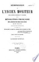 Réimpression de l'ancien Moniteur