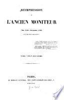 Réimpression de l'ancien moniteur