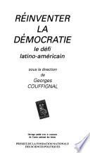 Réinventer la démocratie