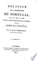 Relation de l'expedition du Portugal faite en 1807 eet 1808