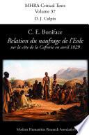 Relation du Naufrage du Navire Français l'Eole Sur la Côte de la Caffrerie, en Avril 1829
