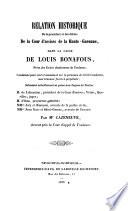 Relation historique de la procédure et des débats de la Cour d'assises de la Haute-Garonne, dans la cause de Louis Bonafous, Frère des Ecoles chrétiennes de Toulouse