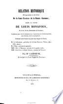 Relation historique de la procédure et des débats de la Cour d'assises de la Haute-Garonne dans la cause de Louis Bonafous ...