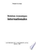 Relations économiques internationales