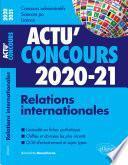 Relations internationales 2020-2021 - Cours et QCM