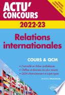 Relations internationales 2022-2023 - Cours et QCM