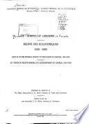 Relevé Des Bibliothèques