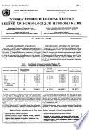 Relevé Épidémiologique Hebdomadaire
