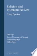 Religion and International Law