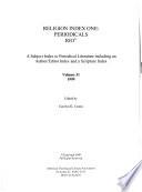 Religion Index One