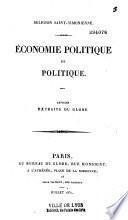 Religion Saint-Simonienne. Économie politique et politique
