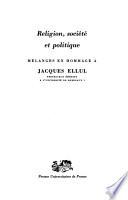 Religion, société et politique