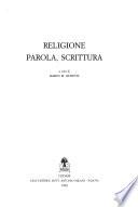 Religione, parola, scrittura