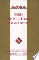 Relire Théophile Gautier