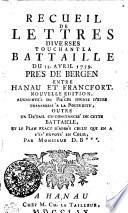 Remarques critiques sur la Negociation Faite pour la Paix en M.DCC.LXI. Entre les cours de Londres [et] Versailles. Traduit de l'Anglois