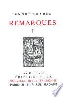 Remarques