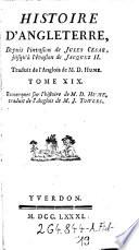 Remarques sur l'histoire de D(avid) Hume, trad. de l'Angois de ---.