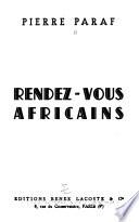 Rendez-vous africains