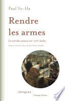 Rendre les armes