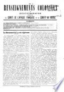 Renseignements coloniaux et documents