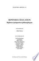 Repenser l'éducation