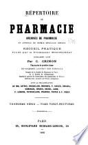 Répertoire de pharmacie