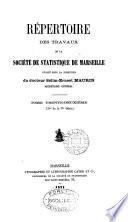 Répertoire des travaux, publ. sous la direction de P.-M. Roux