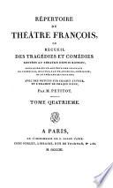 Répertoire du théatre français