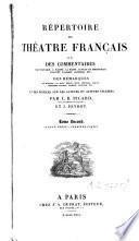 Répertoire du théâtre français ...