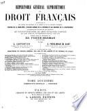 Répertoire général alphabétique du droit français: A-Zow