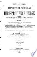 Répertoire général de la jurisprudence belge