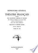 Répertoire général du Théatre Français: Crébillon