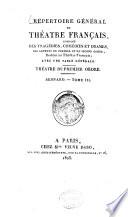 Répertoire général du Théâtre Français: Regnard.; Théâtre du second ordre: t. 28-34. Tragédies I-VII