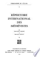Répertoire international des médiévistes