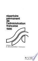 Répertoire permanent de l'administration française