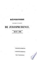 Répertoire universel et raisonné de jurisprudence