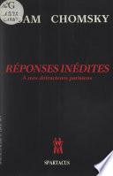 Réponses inédites
