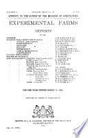 Report of the director
