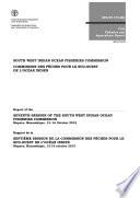 Report of the seventh session of the South West Indian Ocean Fisheries Commission. Maputo, Mozambique, 12-16 October 2015