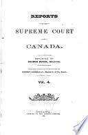 Reports of the Supreme Court of Canada