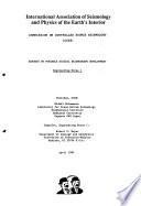 Reports on Portable Digital Seismograph Development