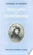 RESCAPES DE THERMIDOR Par ANGELIQUE DE MAUSSION