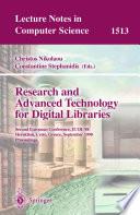 Research and Advanced Technology for Digital Libraries