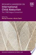 Research Handbook on International Child Abduction