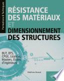 Résistance des matériaux et dimensionnement des structures
