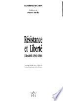 Résistance et liberté